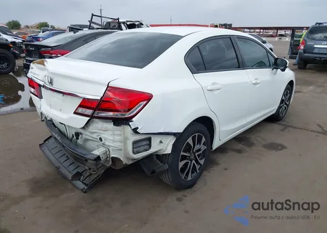 2014 Honda Civic Ex z USA, uszkodzony, nr VIN 2HGFB2F87EH538230